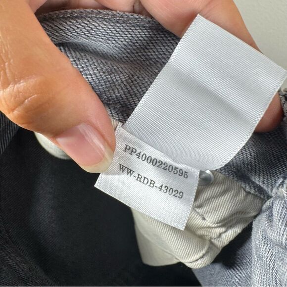 NWT Everlane The Relaxed Straight Jean in Grey Side Organic Cotton 27 Regular - Picture 10 of 10